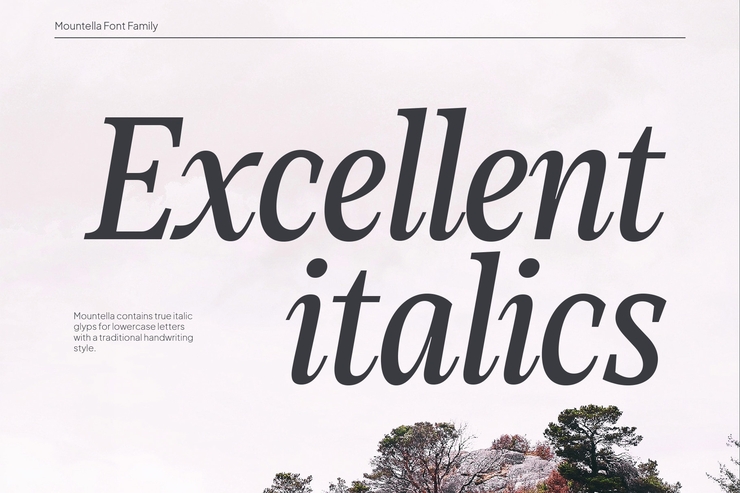 Mountella字体 5