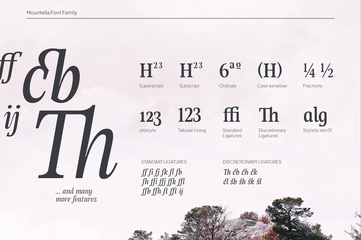 Mountella字体 6