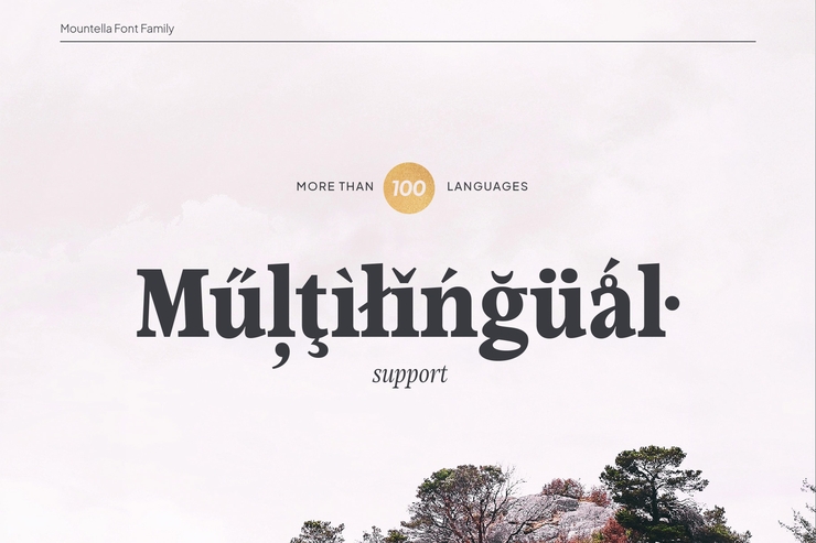 Mountella字体 7