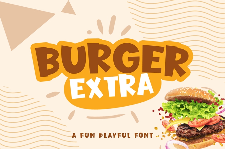 Burger Extra字体 1