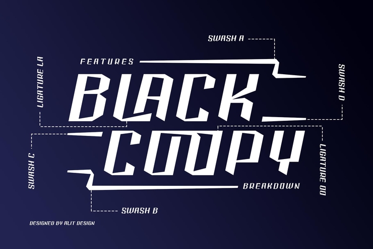 Black Coopy字体 4
