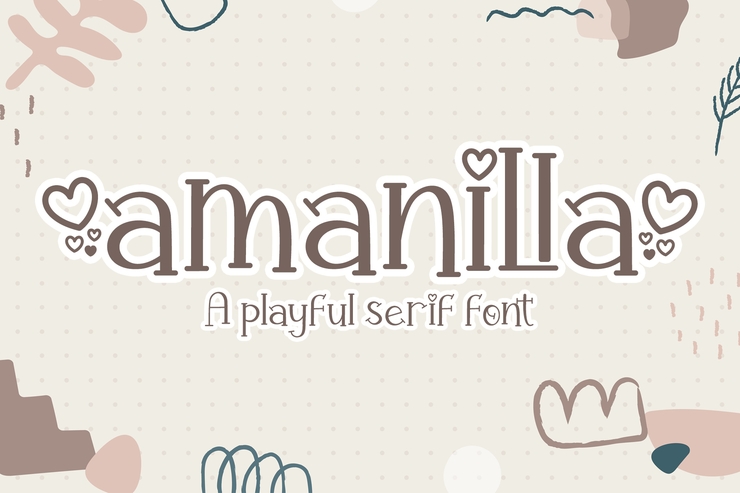 Amanilla字体 3