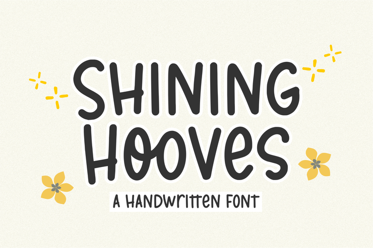 Shining Hooves字体 8