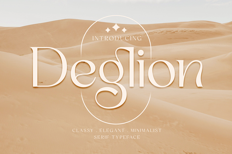Deglion字体 1