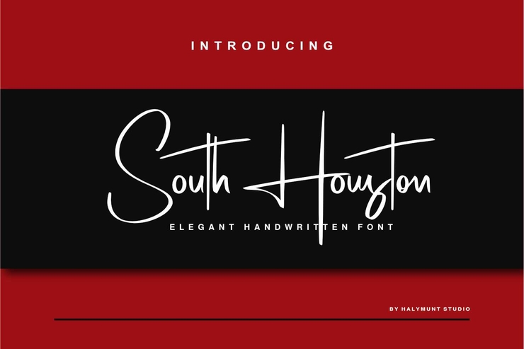South Houston字体 5