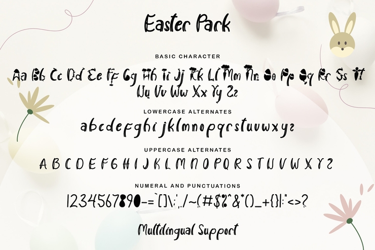 Easter Park字体 5