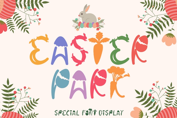 Easter Park字体 7