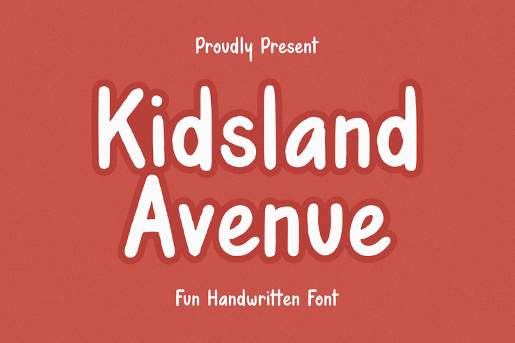 Kidsland Avenue字体 2