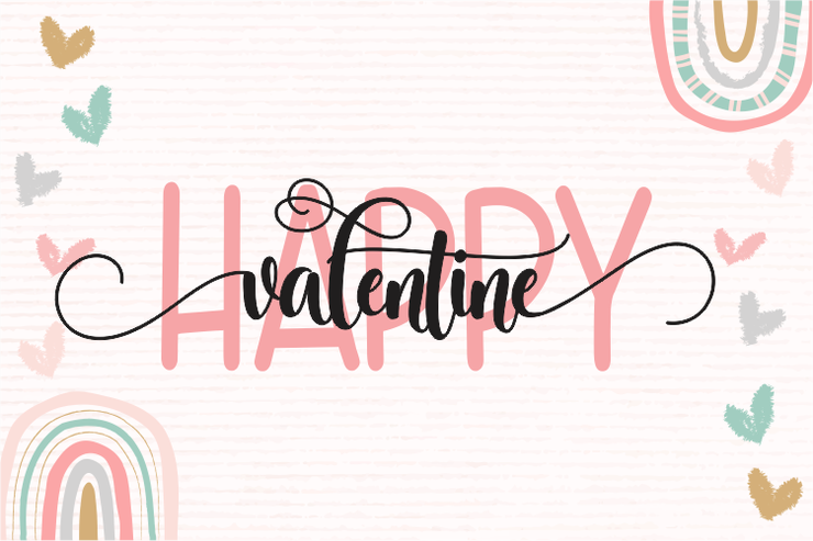 Lovely Valentine Script字体 2