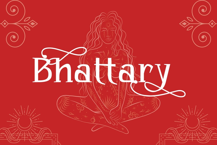 Bhattary字体 1
