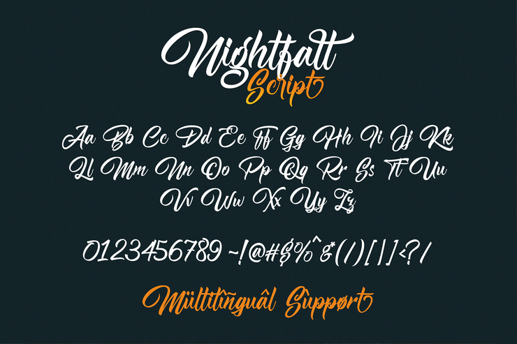 Nightfall字体 1