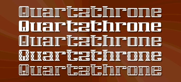 Quartzthrone字体 1