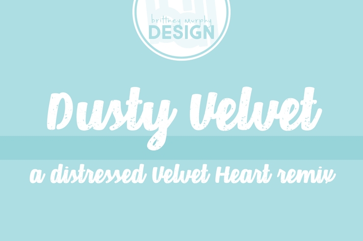 Dusty Velvet字体 1