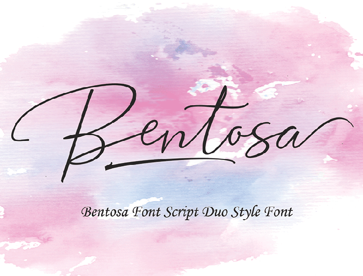 Bentosa字体 1