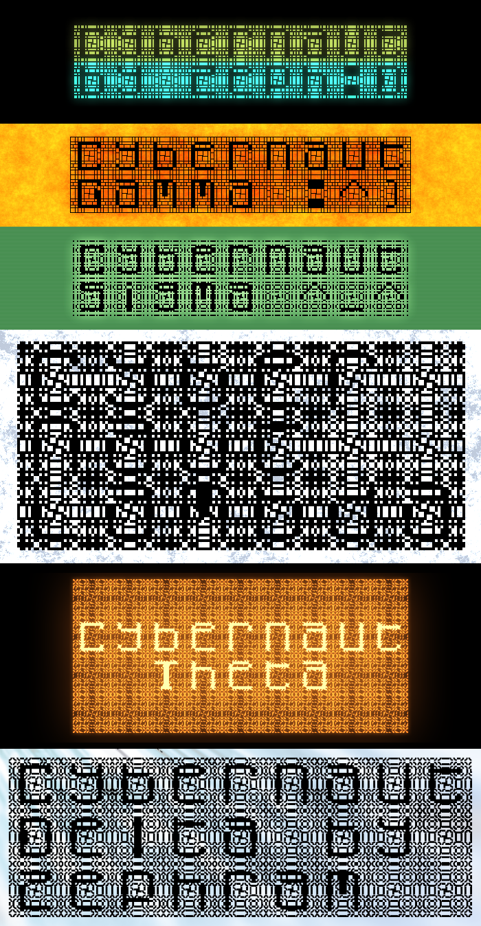 Cybernaut字体 1