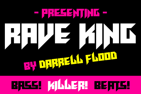 Rave King字体 1