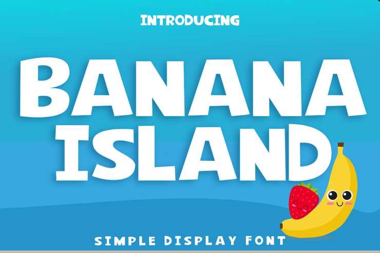 Banana Island字体 6
