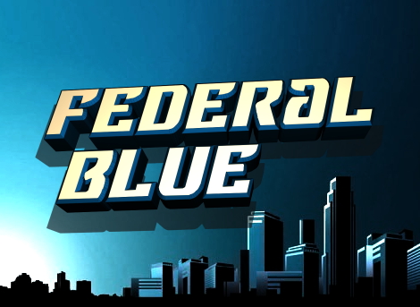 Federal Blue字体 3