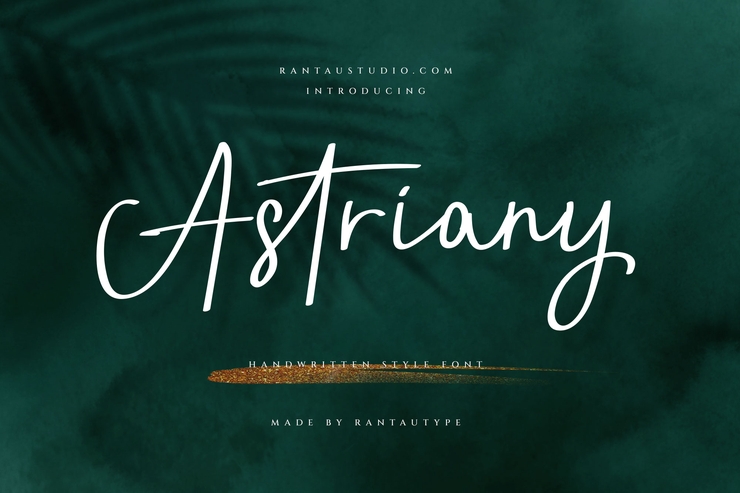 Astriany字体 7