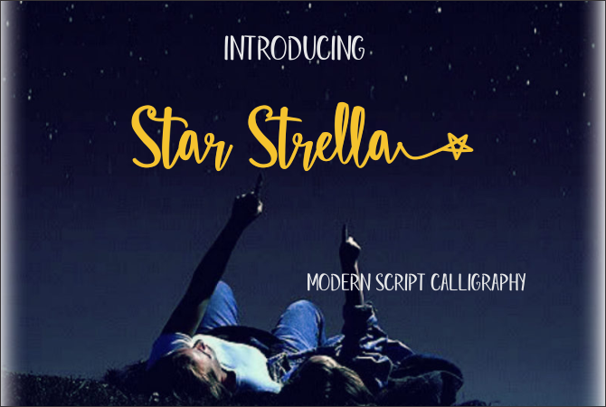 Star Strella字体 2