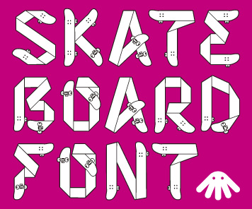 Skateboardfont字体 1