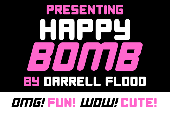 Happy Bomb字体 1