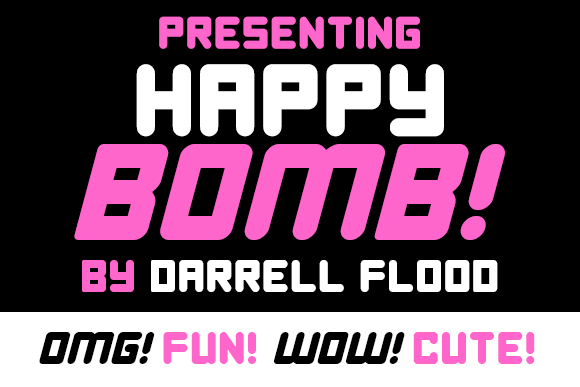 Happy Bomb字体 2