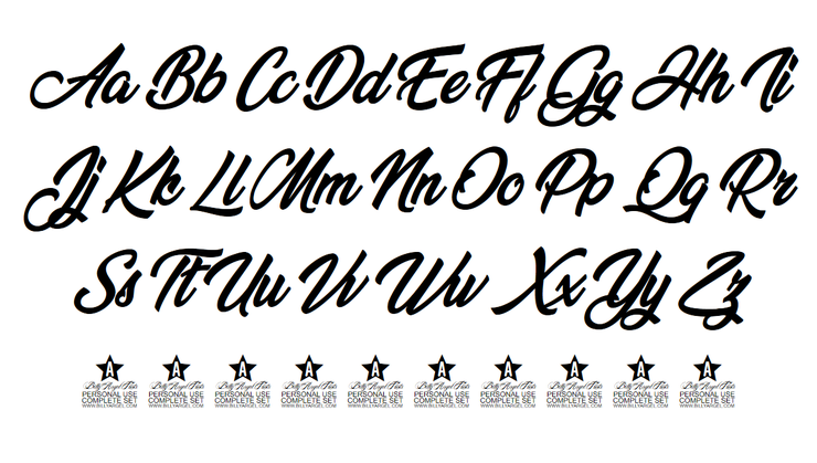 Vegan Style字体 1