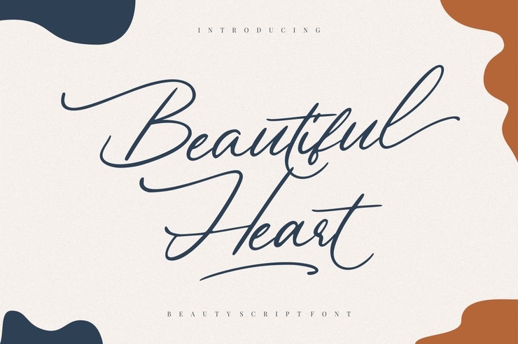 Beautiful Heart字体 1