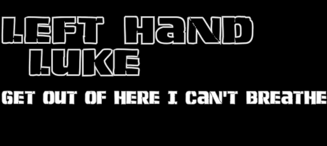 Left Hand Luke字体 5