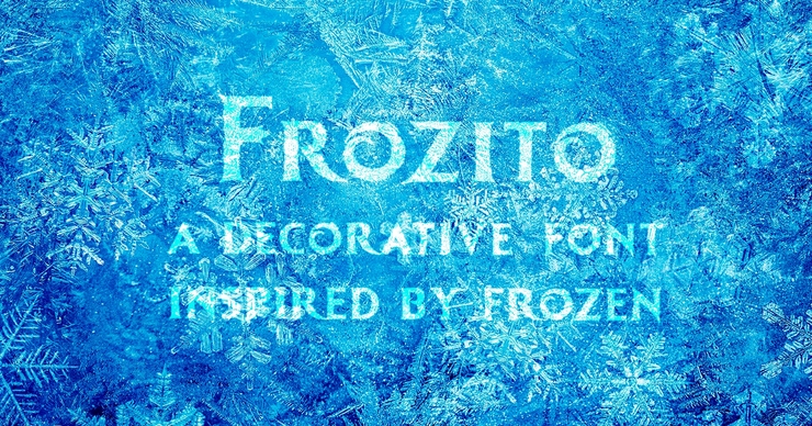 Frozito字体 1