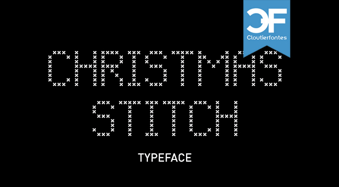 CF Christmas Stitch字体 1