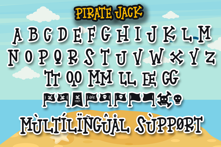 Pirate Jack字体 1