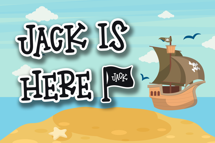 Pirate Jack字体 7