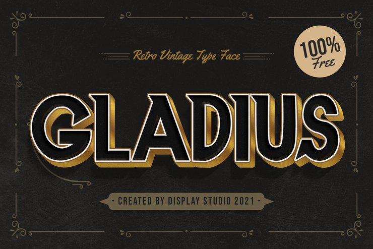 Gladius字体 1