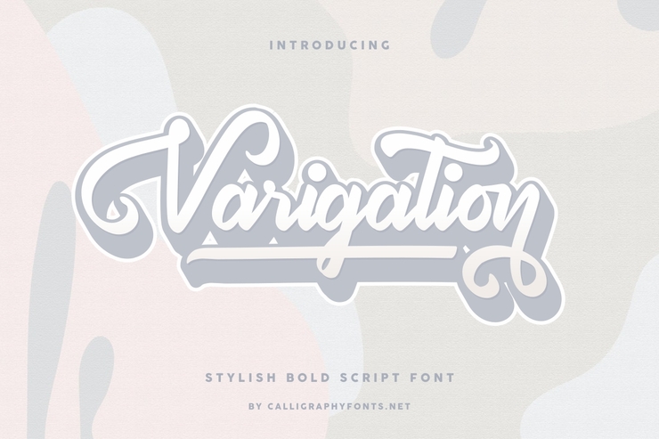 Varigation字体 1
