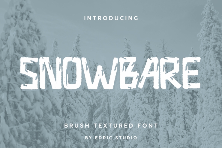 Snowbare字体 1
