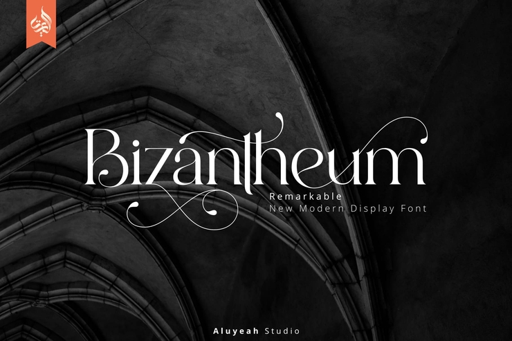Bizantheum字体 10