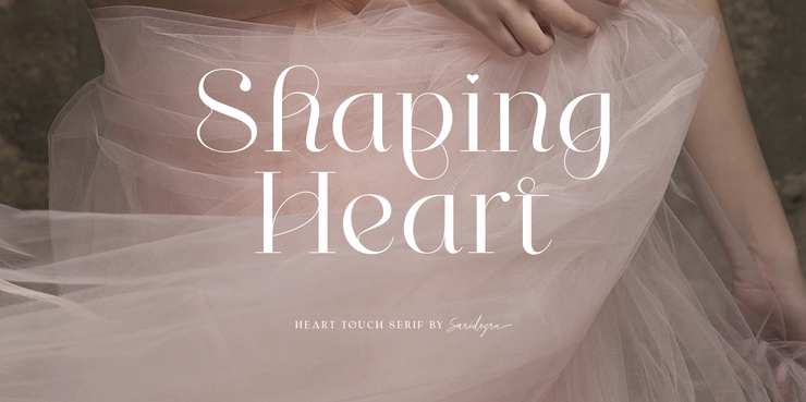 Shaping Heart字体 1