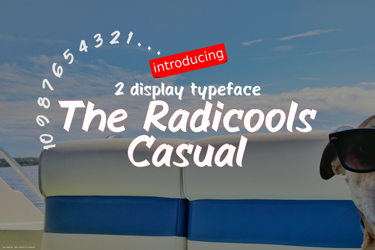The Radicools Casual字体 1