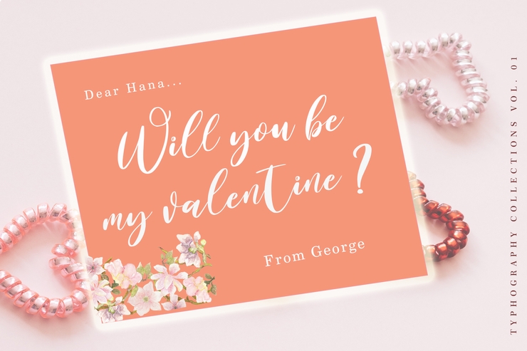 Britney Valentine字体 6