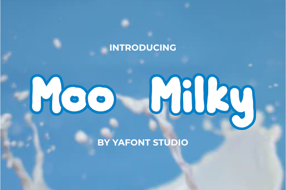 Moo Milky字体 1