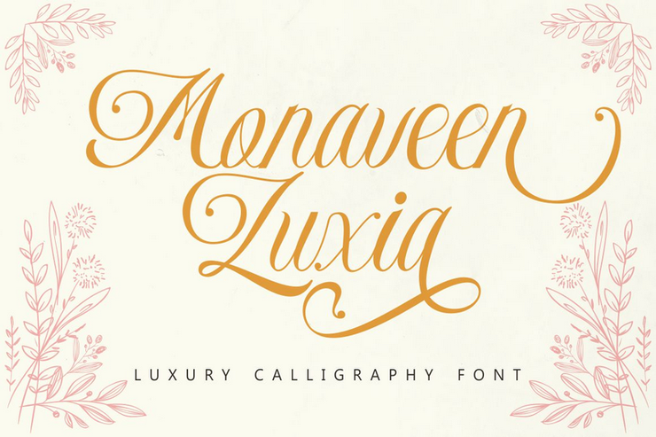 Monaveen Luxia字体 1