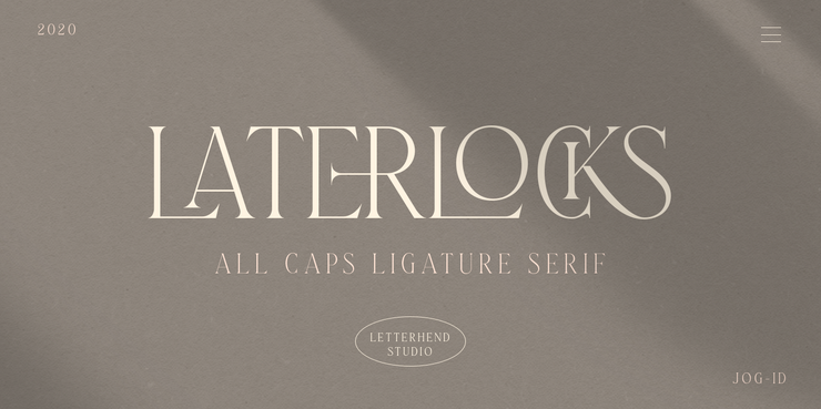 Laterlocks字体 2