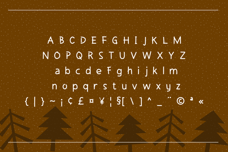 Woodlist字体 2