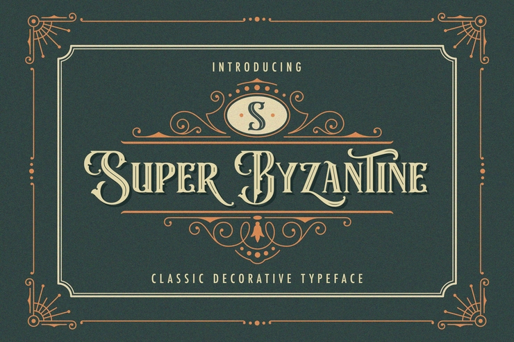 Super Byzantine字体 7