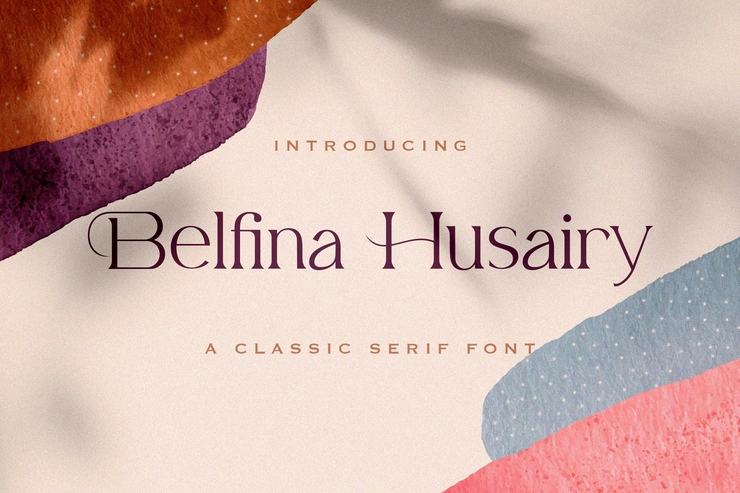 Belfina Husairy字体 2