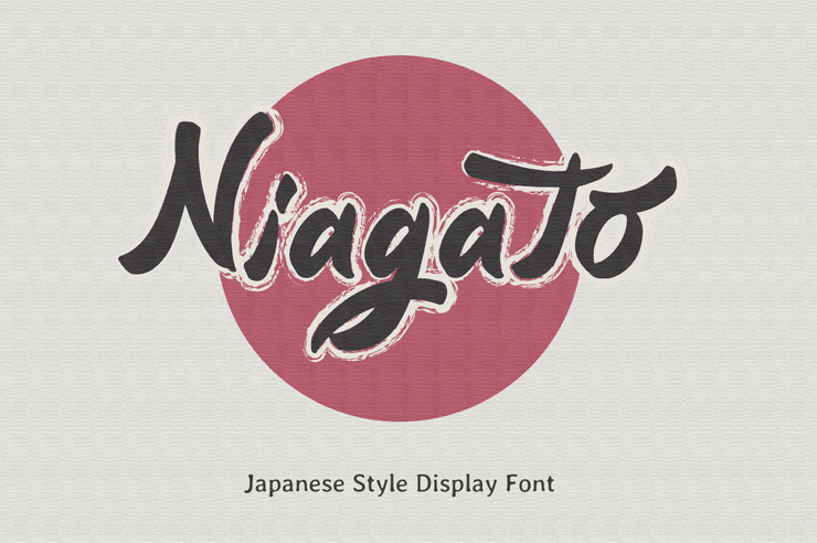 Niagato -字体 7
