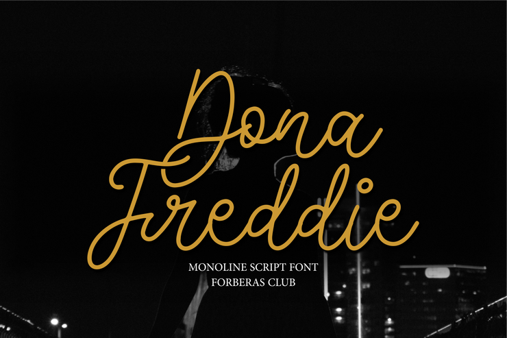 Dona Freddie字体 2