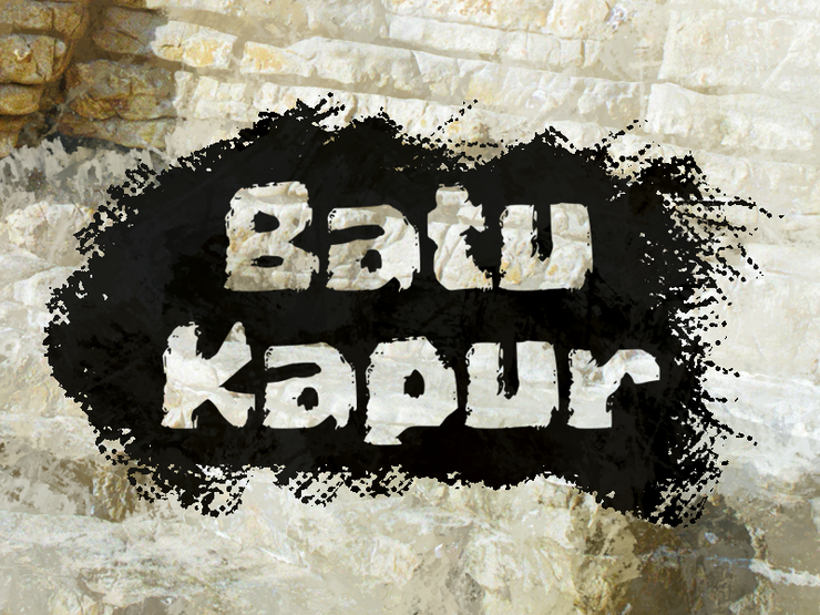 b Batu Kapur字体 1